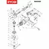 Ryobi SG1256 Spare Parts List Type: 1000013700